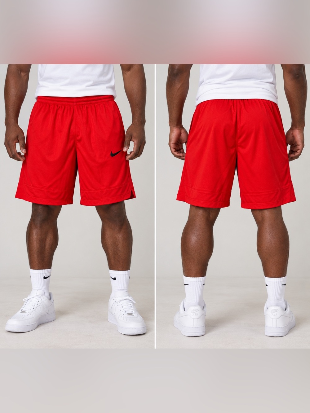 Nike Red Dri-Fit Basketball Shorts XL
